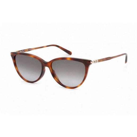 SALVATORE FERRAGAMOSF2870S-214-55Sunglasses Size 55mm 145mm 14 Tortoise